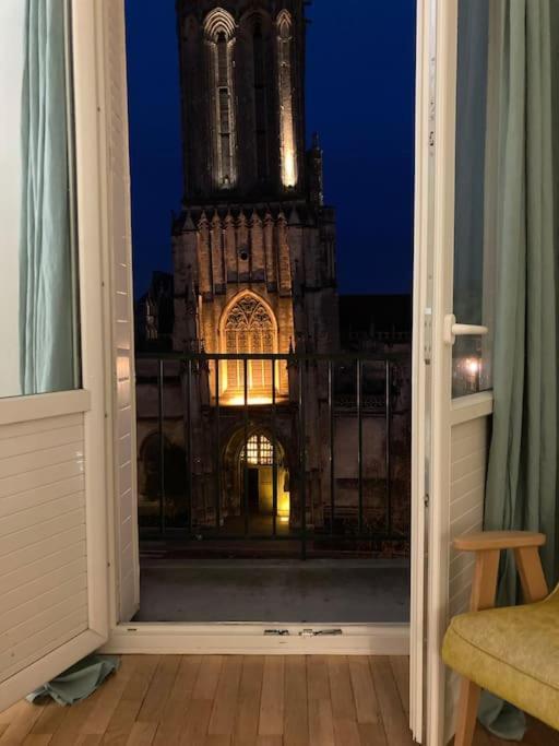 Appart 90M2 Lumineux, Centre, Vue Eglise Penchee Caen Exteriér fotografie