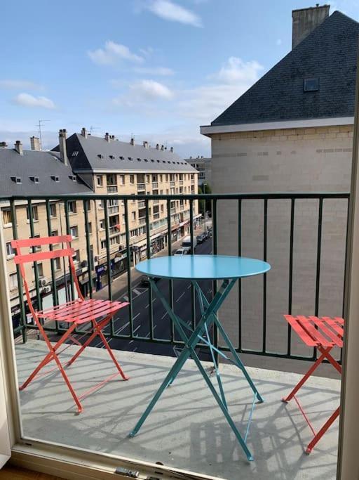 Appart 90M2 Lumineux, Centre, Vue Eglise Penchee Caen Exteriér fotografie