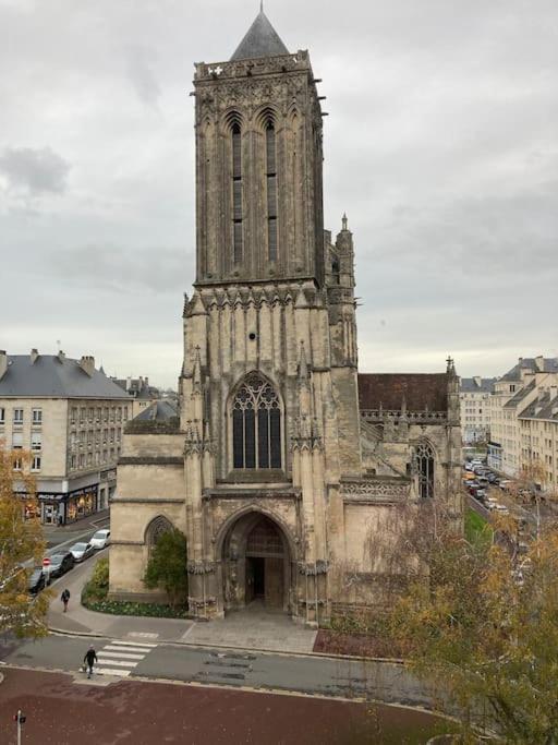 Appart 90M2 Lumineux, Centre, Vue Eglise Penchee Caen Exteriér fotografie