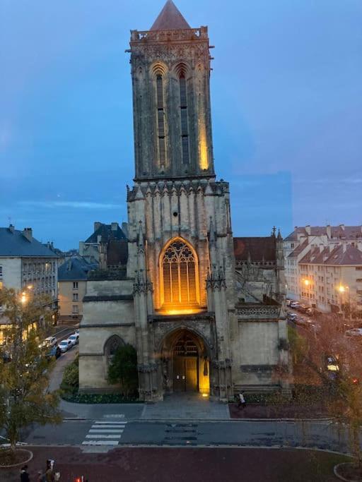 Appart 90M2 Lumineux, Centre, Vue Eglise Penchee Caen Exteriér fotografie